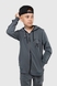 Спортивный костюм (кофта, штаны) для мальчика YESMINA 4017 164 см Серый (2000989929840D) Фото 4 из 22