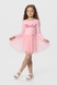 Сукня з принтом для дівчинки Pop Fashion 7344 116 см Рожевий (2000990158208D) Фото 1 з 12