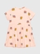 Сукня з візерунком для дівчинки Baby Show 16492 86 см Персиковий (2000990553935S) Фото 9 з 10