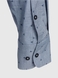 Рубашка классическая с узором мужская Nacar 68031-BB 6XL Джинсовый (2000990414908D) Фото 3 из 5