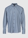 Рубашка классическая с узором мужская Nacar 68031-BB 6XL Джинсовый (2000990414908D) Фото 1 из 5