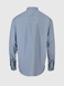 Рубашка классическая с узором мужская Nacar 68031-BB 6XL Джинсовый (2000990414908D) Фото 4 из 5