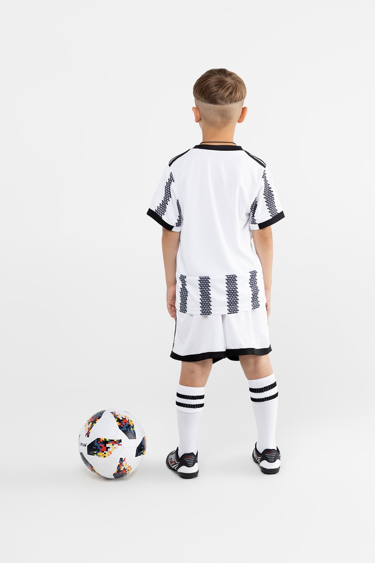 Фото Футбольная форма для мальчика BLD JEEP 104 см Черно-белый (2000989681342A)