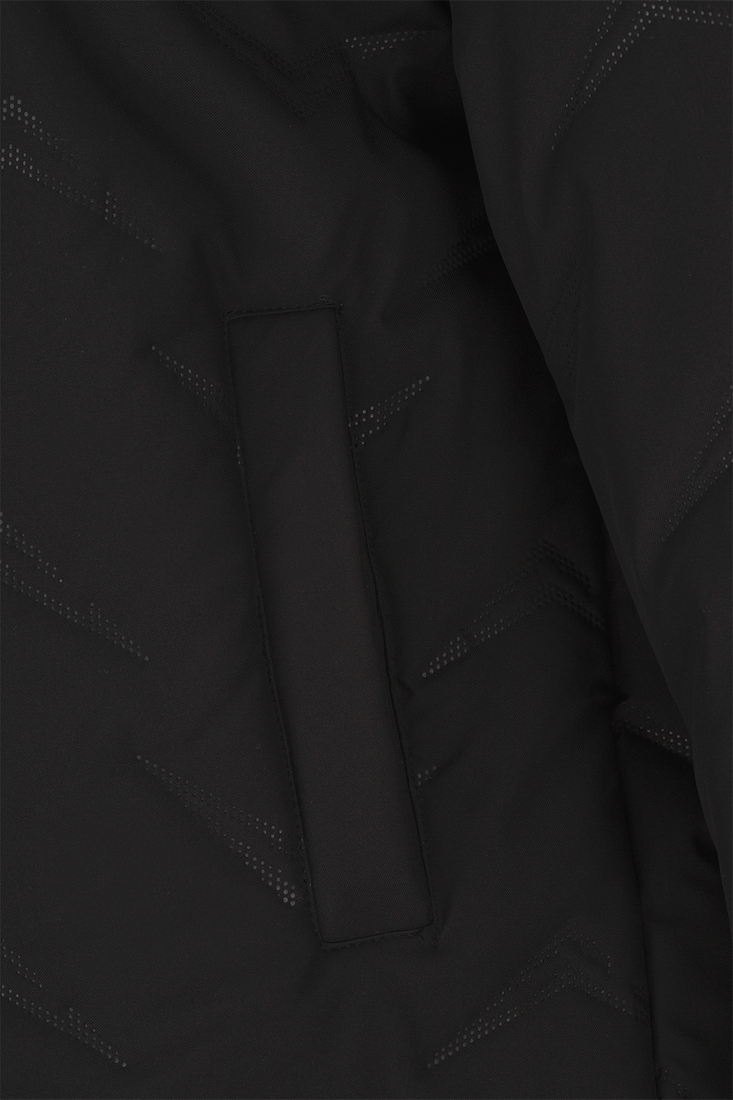 Фото Куртка однотонна жіноча 68121 2XL Чорний (2000990320636D)