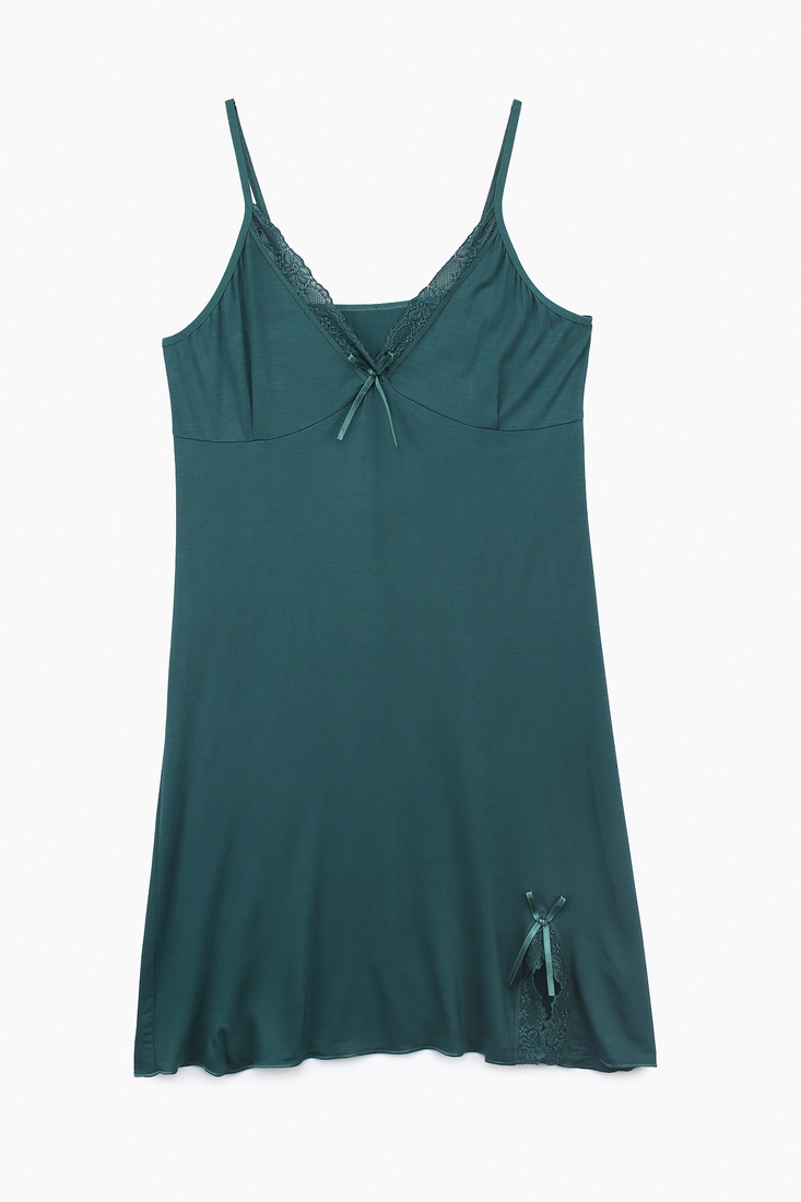 Фото Ночная женская рубашка Atik 1037 2XL Зеленый (2000989522454A)