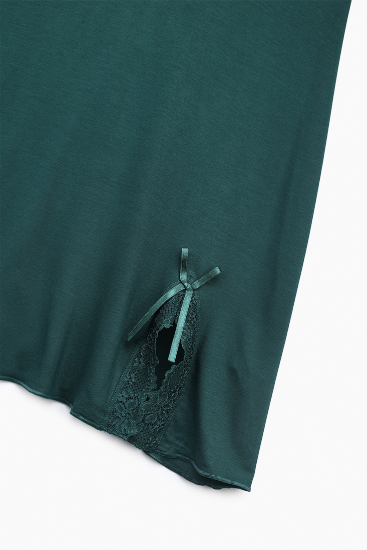 Фото Ночная женская рубашка Atik 1037 M/L Зеленый (2000989500759A)