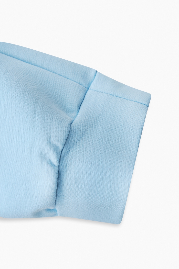 Фото Спортивні штани жіночі однотонні 2210 L Блакитний (2000988977415D)