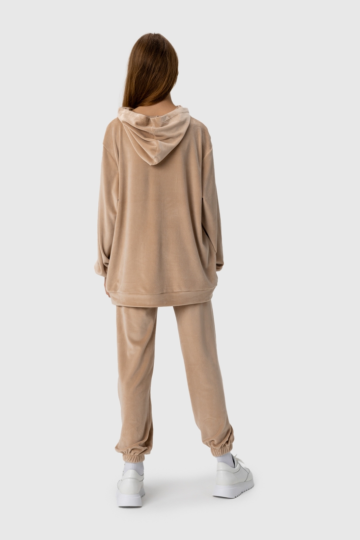 Фото Спортивный костюм (кофта, штаны) для девочки MAGO T371 164 см Бежевый (2000989956730D)