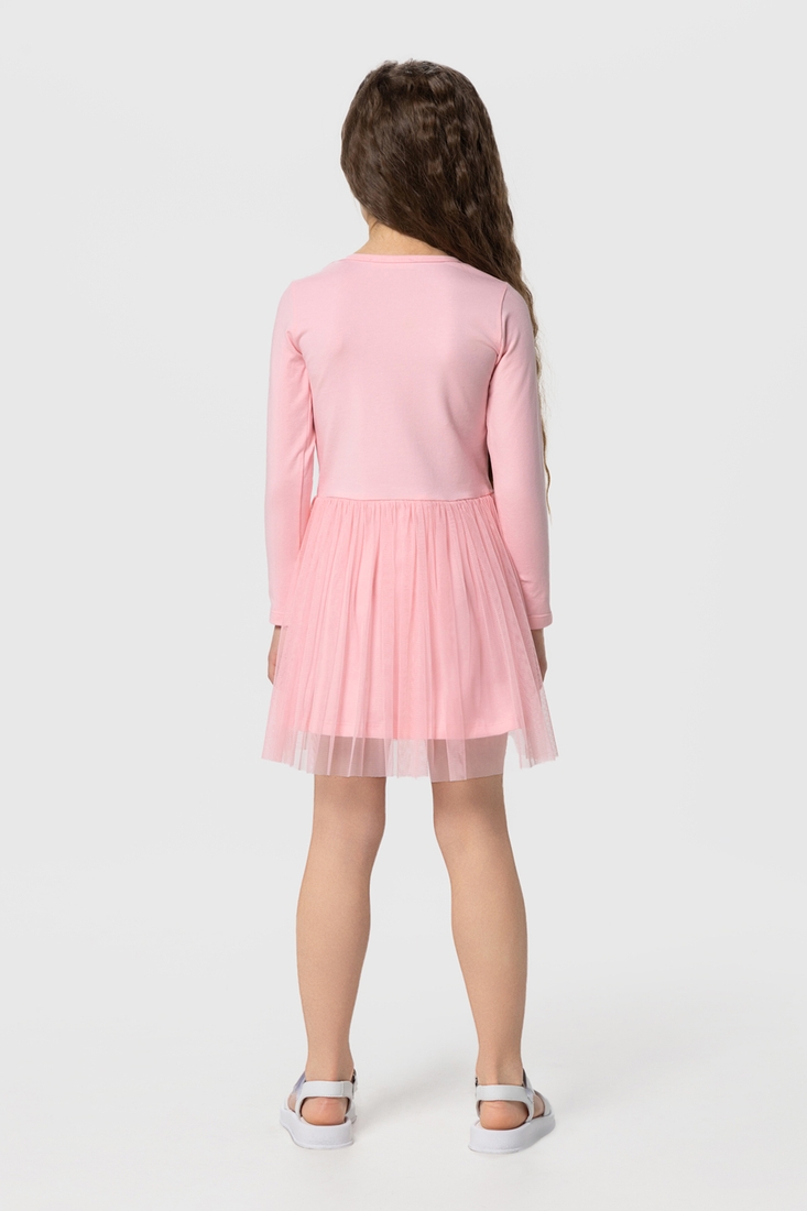 Фото Сукня з принтом для дівчинки Pop Fashion 7344 116 см Рожевий (2000990158208D)