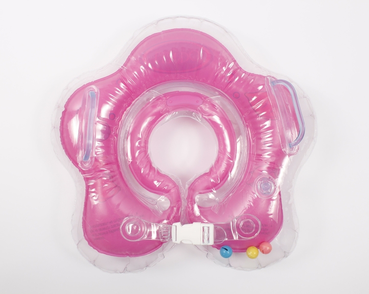 Фото Круг для купания младенцев розовый LN-1559 (8914927015592)