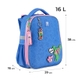 Рюкзак каркасний для дівчинки KITE TK24-531M Блакитний (4063276105912А) Фото 2 з 12