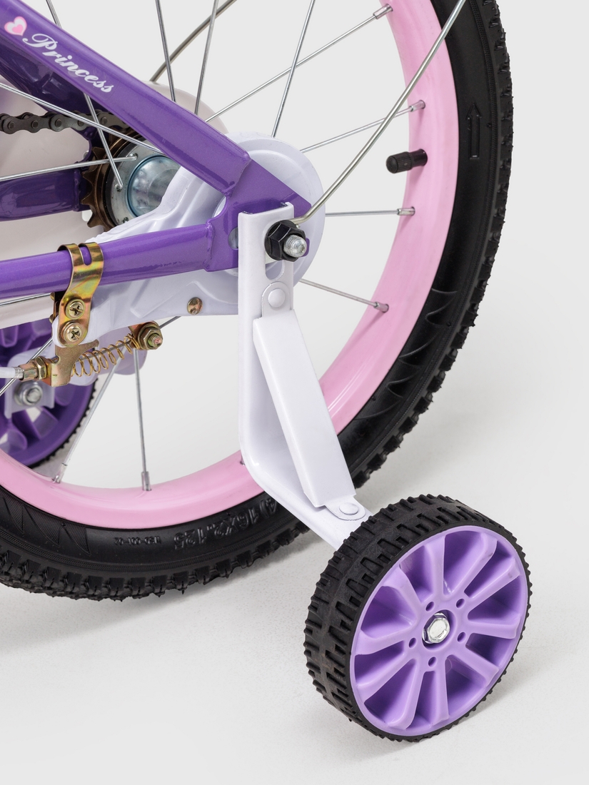 Фото Велосипед дитячий DOUMOER LH1129118 16" Фіолетовий (2000990403469)