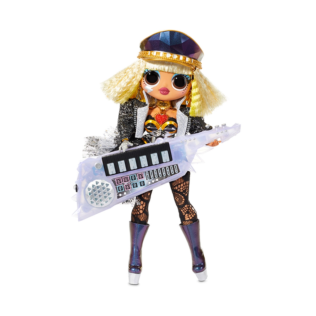 Фото Игровой набор с куклой L.O.L. SURPRISE! серии "O.M.G. Remix Rock"–КОРОЛЕВА СЦЕНЫ 577607 (6900006611580)