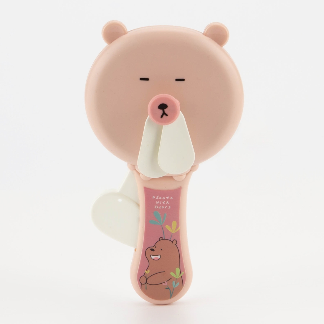 Фото Игрушка вентилятор ручной Медвежонок ZhuHong KD111 Розовый (2000989675204)