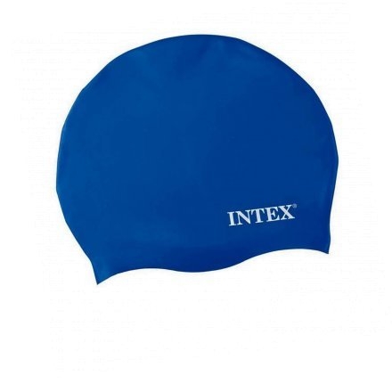 Шапочка для плавания INTEX 55991 Синій (2000989411277)
