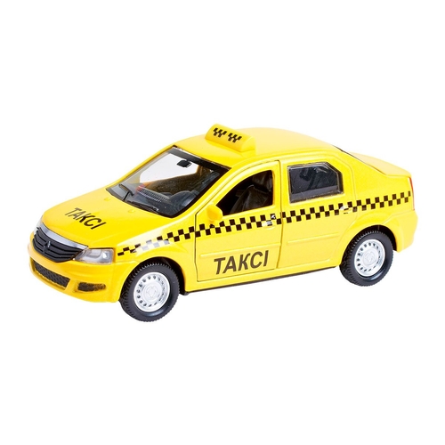 Фото Автомодель Techno Park Renault Logan Taxi (1:32) (LOGAN-T)