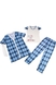 Халат + пижама 61063 L / XL Синий (2000904130993) Фото 1 из 4