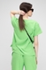 Блуза однотонна жіноча Nicoletta 92247 XL Зелений (2000989660378A) Фото 4 з 11