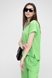 Блуза однотонна жіноча Nicoletta 92247 XL Зелений (2000989660378A) Фото 3 з 11