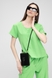 Блуза однотонна жіноча Nicoletta 92247 XL Зелений (2000989660378A) Фото 1 з 11