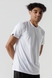 Фітнес футболка чоловіча Escetic T0074 3XL Білий (2000990410375A) Фото 4 з 11