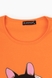 Футболка с принтом женская Poncik 6560-1 L Оранжевый (2000989776970S) Фото 8 из 10