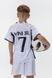 Футбольна форма для хлопчика BLD РЕАЛ МАДРИД VINI JR 110 см Білий (2000990101969А) Фото 5 з 18