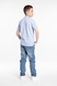 Поло з візерунком для хлопчика ALISA 1012 128 см Блакитний (2000990554512S) Фото 5 з 11