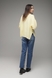 Пуловер Pamella 1715 One Size Жовтий (2000989361268W) Фото 3 з 10