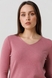 Пуловер однотонный женский 8816 2XL Марсаловый (2000990337474D) Фото 2 из 10