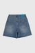 Шорти джинсові для дівчинки LocoLoco 6186 158 см Блакитний (2000990346889S) Фото 13 з 14