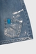 Шорти джинсові для дівчинки LocoLoco 6186 158 см Блакитний (2000990346889S) Фото 10 з 14