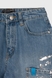 Шорти джинсові для дівчинки LocoLoco 6186 158 см Блакитний (2000990346889S) Фото 11 з 14