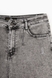 Шорти джинсові жіночі L9773-B 38 Сірий (2000989704096S) Фото 2 з 3