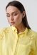 Рубашка однотонная женская AYN 1959 L Желтый (2000990421678S) Фото 4 из 12
