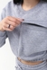 Спортивні штани жіночі MDG 125701-2 L Сірий (2000989382799W) Фото 5 з 7