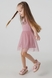 Платье для девочки Viollen 3232 122 см Пудровый (2000990272065S) Фото 4 из 14