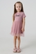 Платье для девочки Viollen 3232 122 см Пудровый (2000990272065S) Фото 8 из 14