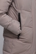 Зимова куртка 967 2XL Темно-бежевий (2000989124542W) Фото 4 з 9