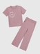 Костюм футболка+штани для дівчинки Atabey 10532 134 см Темно-пудровий (2000990478252S) Фото 8 з 18
