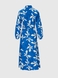 Сукня з візерунком жіноча 697 52 Електрік (2000990555281S) Фото 12 з 13