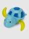 Заводна іграшка для купання "Черепашка" Мегазайка 0919 Блакитний (4826077009199) Фото 1 з 3