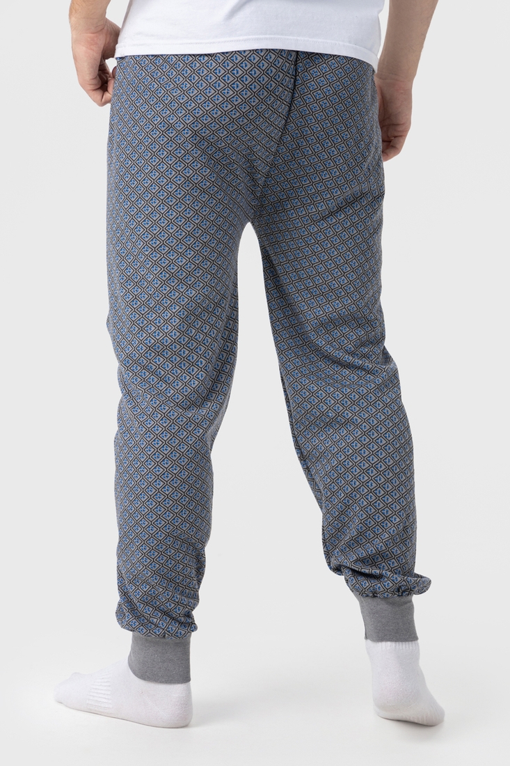 Фото Пижамные брюки мужские KESIMOGLU Ромб/синий L Синий (2000990245991А)