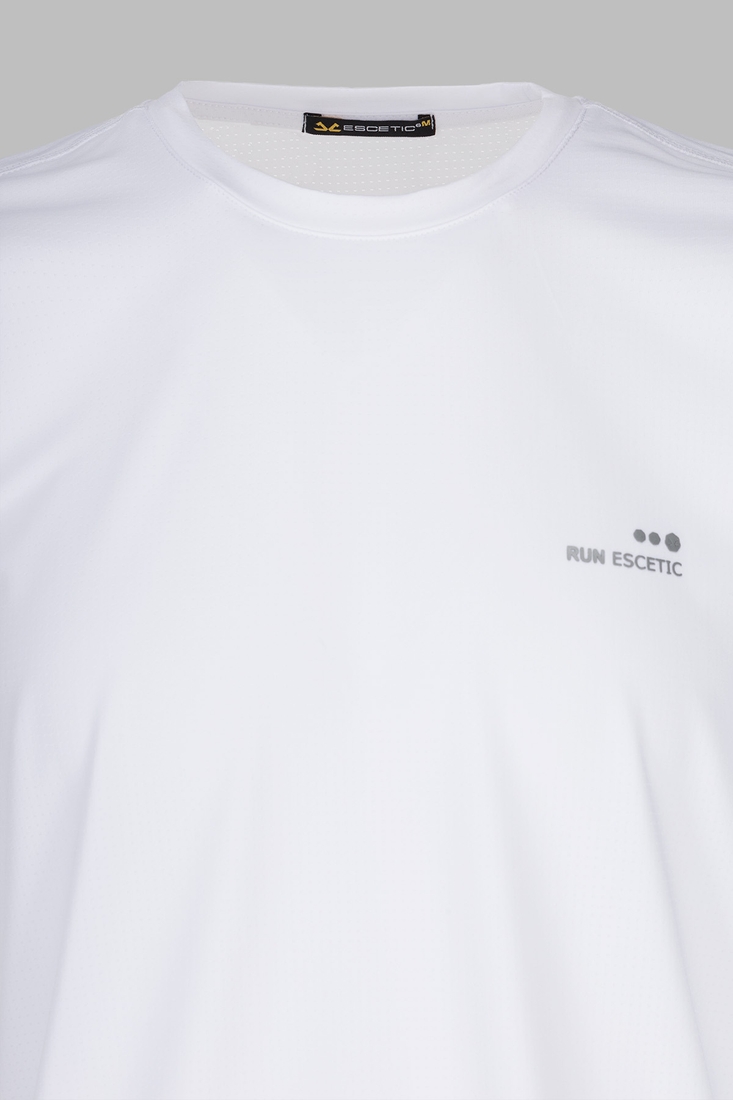 Фото Фітнес футболка чоловіча Escetic T0074 M Білий (2000990410337A)