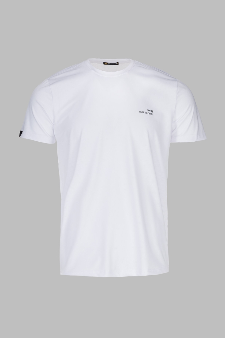 Фото Фитнес футболка мужская Escetic T0074 M Белый (2000990410337A)