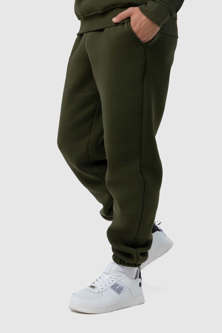 Фото Спортивні штани чоловічі LAWA CTM MBC02307 S Хакі (2000990175281W)(LW)
