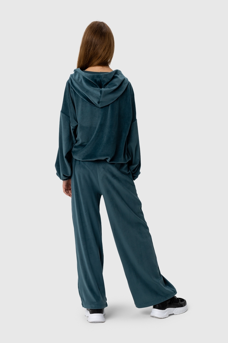 Фото Спортивный костюм (кофта, штаны) для девочки MAGO 6053 164 см Петроль (2000990089281D)