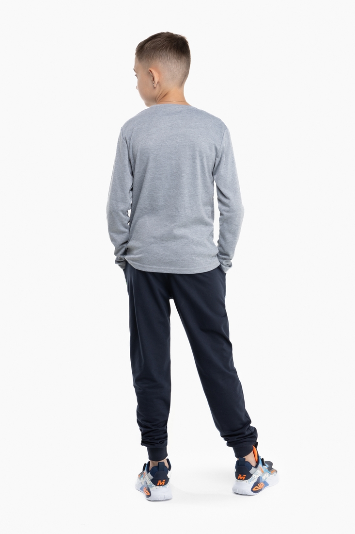 Фото Спортивный костюм (кофта,реглан,штаны) для мальчика 8892 176 см Синий (200098989896166D)