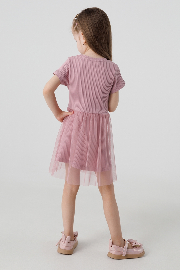 Фото Платье для девочки Viollen 3232 98 см Пудровый (2000990272027S)