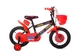 Велосипед радиус 14 TOTO SXI1026042 Красный (2000903267751) Фото 1 из 3
